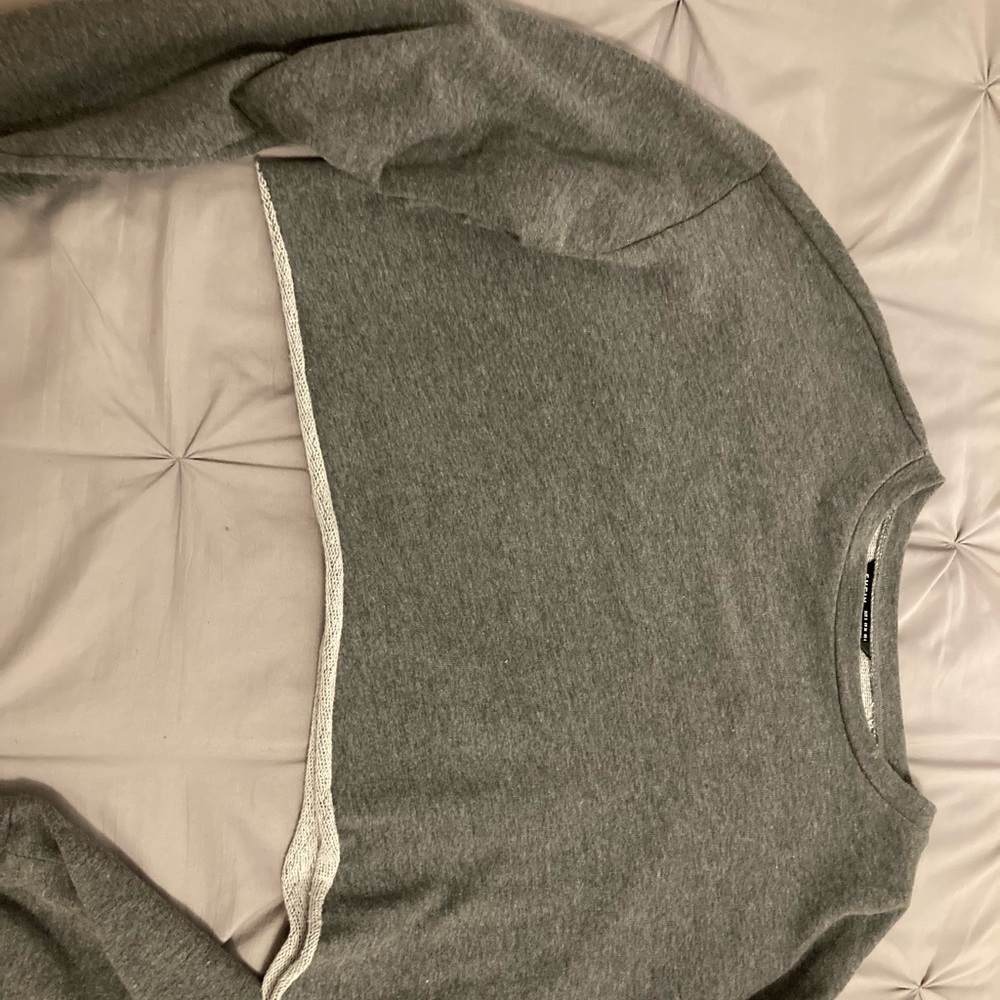 size small cropped long sleeve from shein